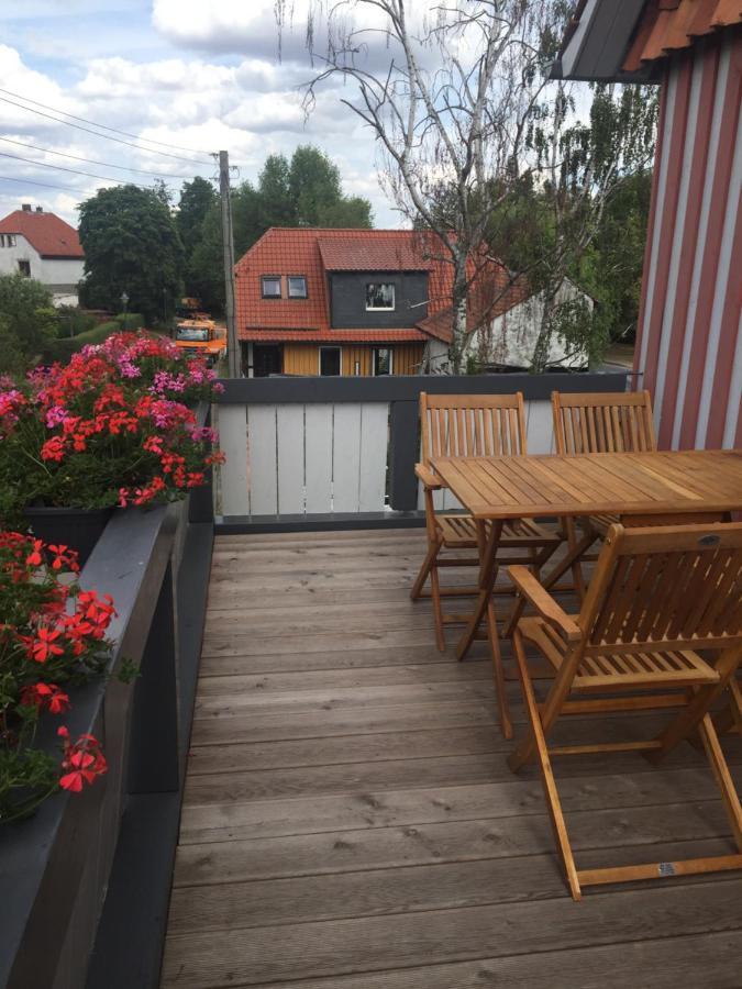 Schoene Gemuetliche Ferienwohnung Mit Kamin II Im Harz Darlingerode Exterior foto