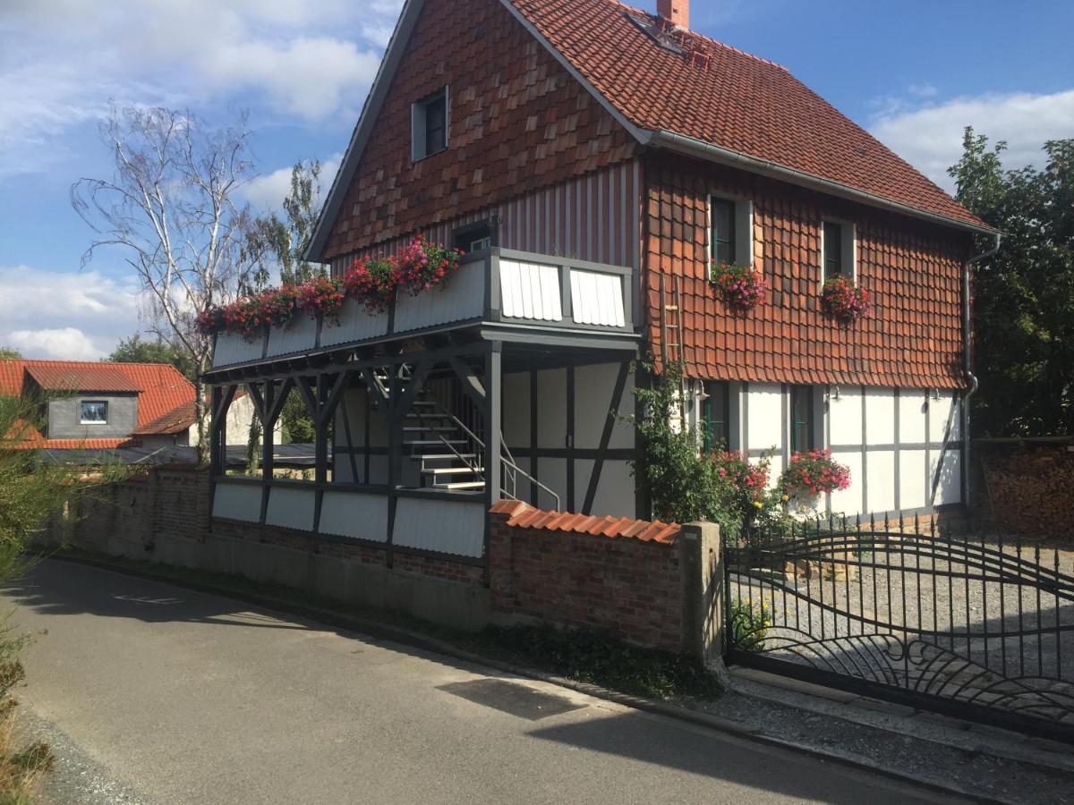 Schoene Gemuetliche Ferienwohnung Mit Kamin II Im Harz Darlingerode Exterior foto